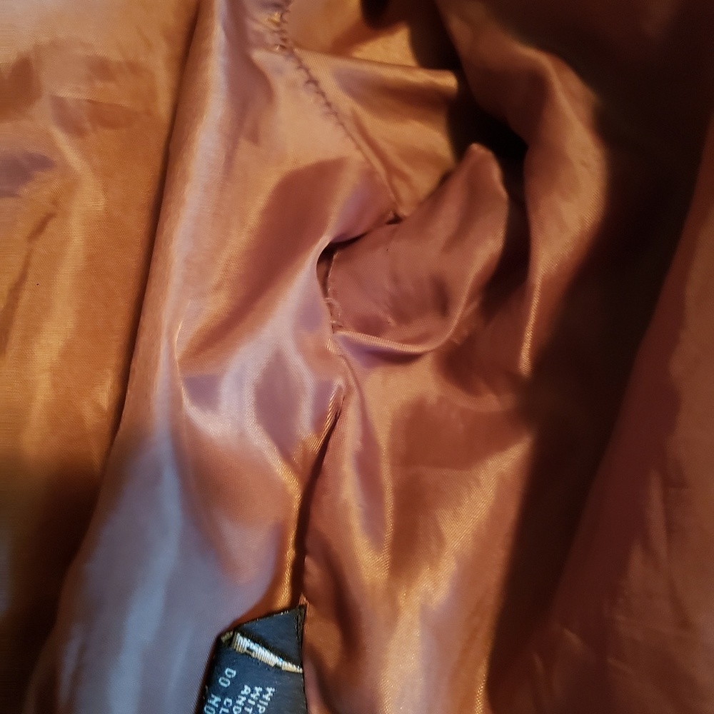 Vegan leather bomber jacket - Picture 7 of 8